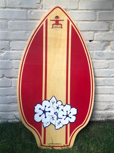 aroona gebro bv bodyboard surfboard wood catawiki