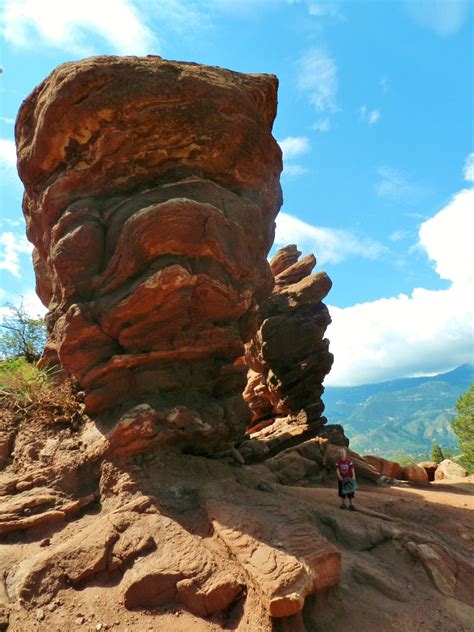 exploring  springs garden   gods hiking  colorado springs