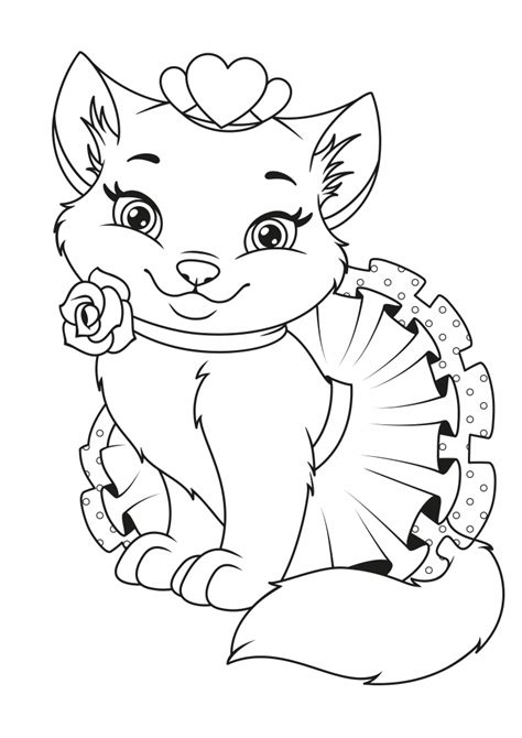 kitty coloring page growing   santa cruz