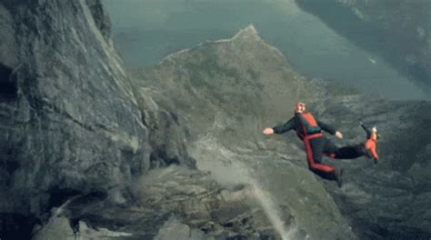 cliff gif cliff jump discover share gifs