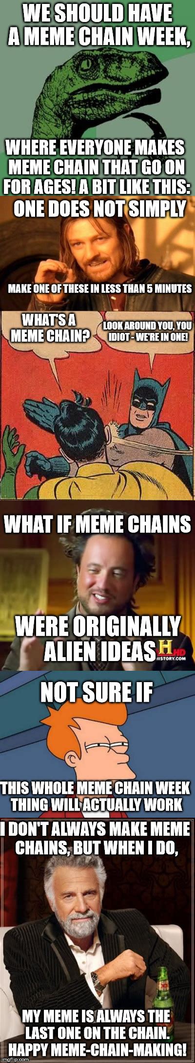 meme chains meme chain week imgflip