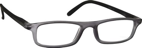 the reading glasses company matt grey black lightweight readers