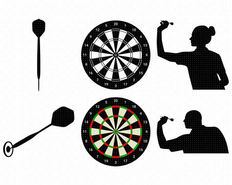 playing dart clipart images