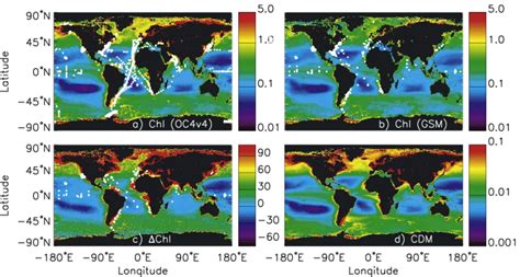 global climatology   chlocv mg    chlgsm mg    scientific