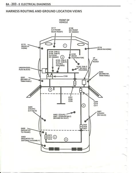 corvette head light wire diagram  repair info grumpys performance garage