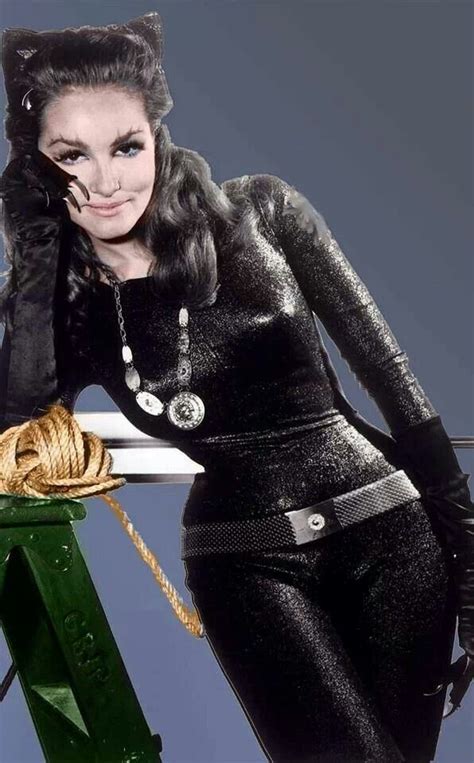 Julie Newmar As Catwoman From The Classic 1960s Batman Tv Series