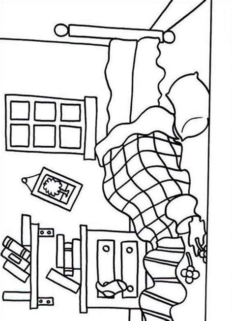 coloring picture   messy room clip art library