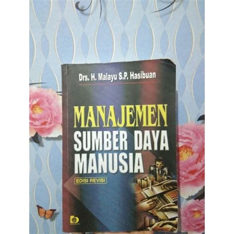 jual manajemen sumber daya manusia malayu hasibuan edisi revisi