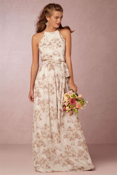 floral bridesmaid dresses  spring theyre  groundbreaking    glamour