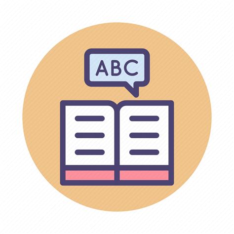 abc alphabet english language learning icon   iconfinder