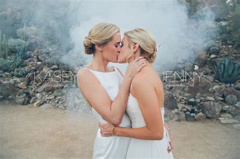 Lesbian Wedding Palm Springs By Steph Grant