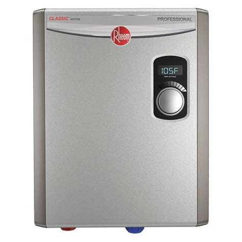 rheem rtex   volt  chamber kw electric tankless water heater walmartcom