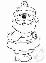 Addobbi Natale Colorare Bambini Lavoretti Lavoretticreativi Babbo sketch template
