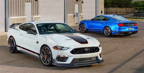 track focussed  ford mustang mach  unveiled   hp