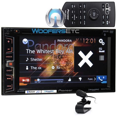avh xbs pioneer  din  dash  touchscreen lcd display dvdcd stereo receiver
