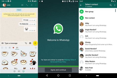 whatsapp  android updated  version