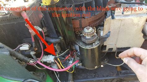 john deere  starter solenoid wiring diagram