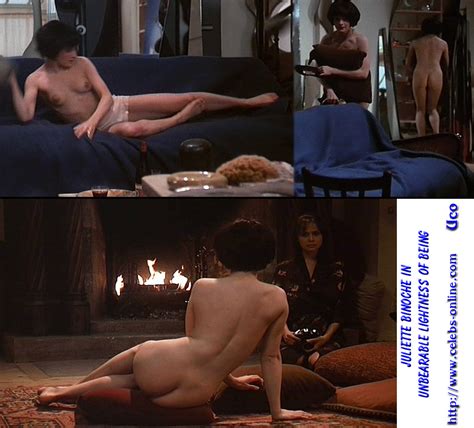 Naked Juliette Binoche In The Unbearable Lightness Of Being