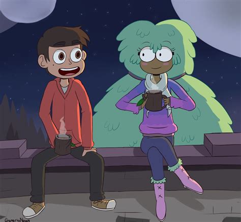 Marco X Kelly Star Vs The Forces Of Evil Drawing Stars