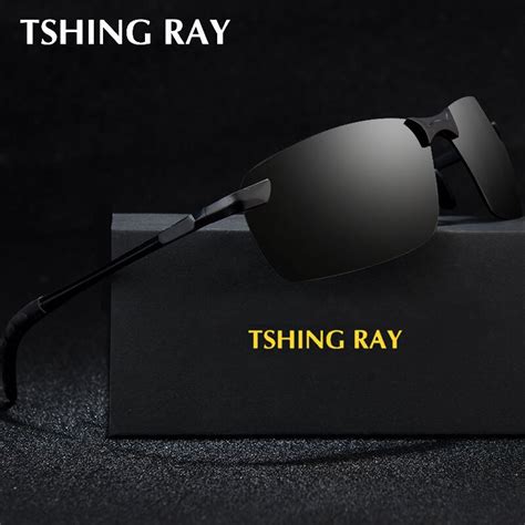 tshing ray polarized sunglasses for men band designer retro mens