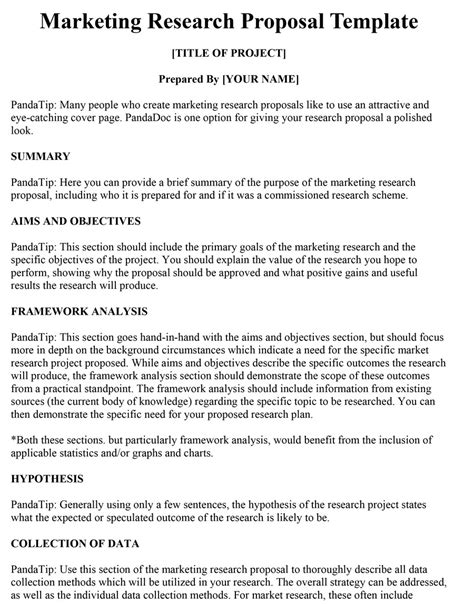 research proposal template ten ingenious ways     research