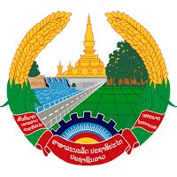 gambar lambangsimbol bendera negara laos idezia