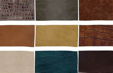 types  leather