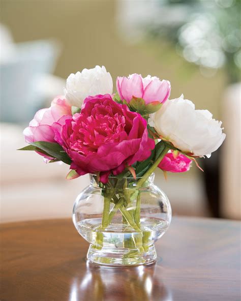 perfect   arrange fake flowers   clear vase decorative vase ideas