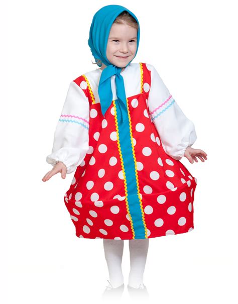 russian girl dress matreshka