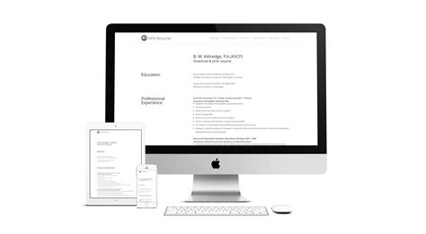 professional resume website  logobrand identity  studio web