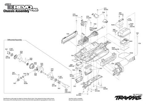 pieces traxxas  revo   vxl