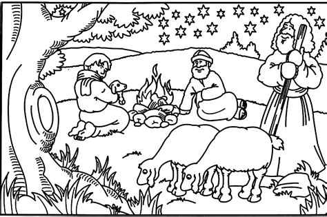 christmas story coloring pages  getdrawings