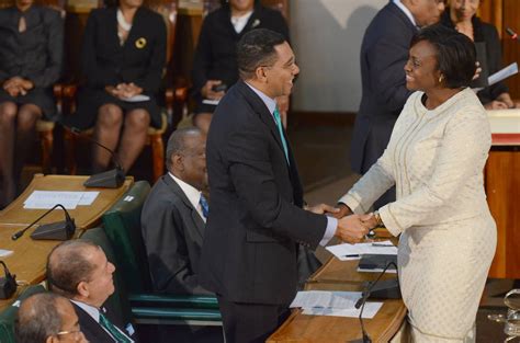 Pm Congratulates Wife – Jamaica Information Service