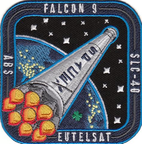 eutelsat spacex mission patch  space force historical foundation