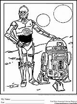 Wars Coloring Star Pages C3po Printable Kids Color Print Sheets Colouring Clip Ginormasource Getcolorings R2 D2 Library Sheet Stuff Printables sketch template