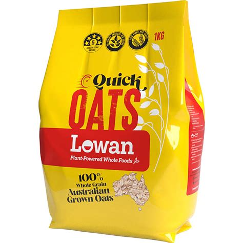 lowan quick  grain oats kg woolworths
