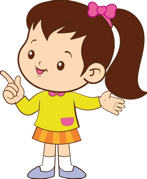 cute  children girl  kids cartoon character  png