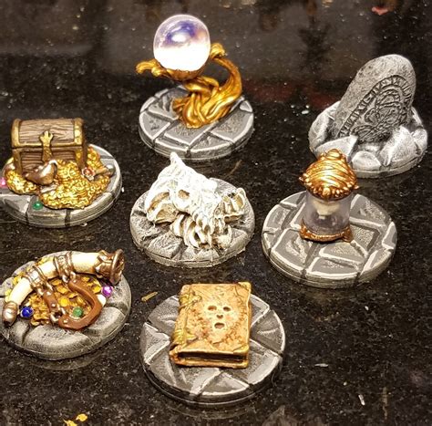 frostgrave tokens     ideal   dungeon miniature