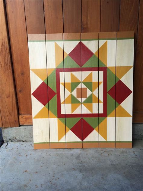 easy  printable barn quilt patterns