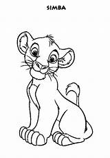 Coloring Simba Pages Little Color Related Getcolorings Printable sketch template