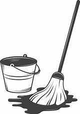 Mop Bucket Clipart Cleaning Clean Drawing Vector Tool Housekeeping Illustration Broom Supplies Cartoon Drawings Paintingvalley Collection Getdrawings Webstockreview Found sketch template