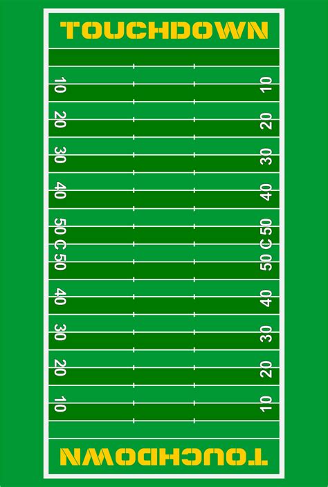 football field playbook template