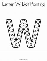 Dot Letter Painting Coloring Twisty Noodle Worksheets Twistynoodle Kids Built California Usa Choose Board sketch template