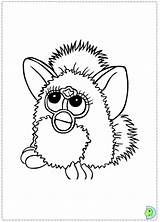 Furby Furbys Disegni Copia Websincloud Fargelegging Gratuit Tegninger Colorare Ut Skrive sketch template