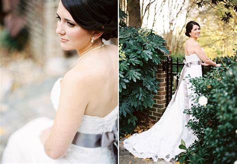 Photo Fridays A Romantic Film Bridal Session Glamour And Grace