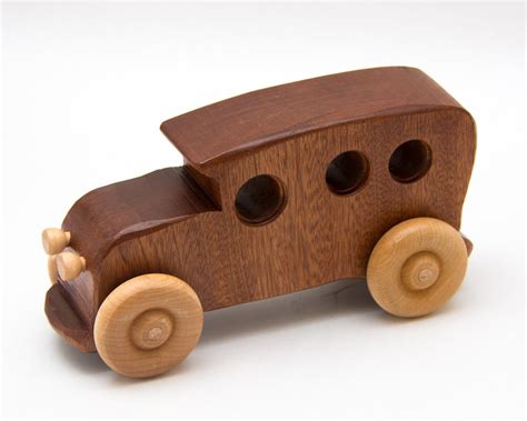 gangster  handmade wooden toy vehicle car  springer wood works