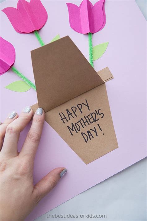 mothers day card craft mothers day crafts  kids happy mothers