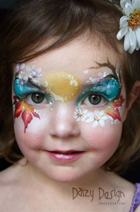 face painting  daizy design barnorama