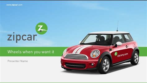 Zipcar Powerpoint Designers Presentation And Pitch Deck