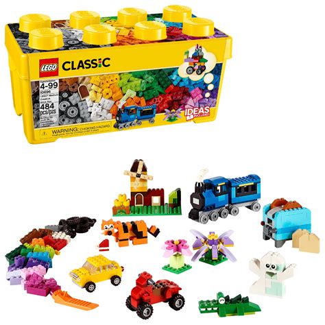 lego classic medium creative brick box  creative building toy  pieces walmartcom